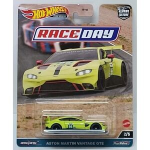 Hot Wheels Car‎ Culture Race Day 1:64 Aston Martin Vantage#95 GTE (2/5) Toy